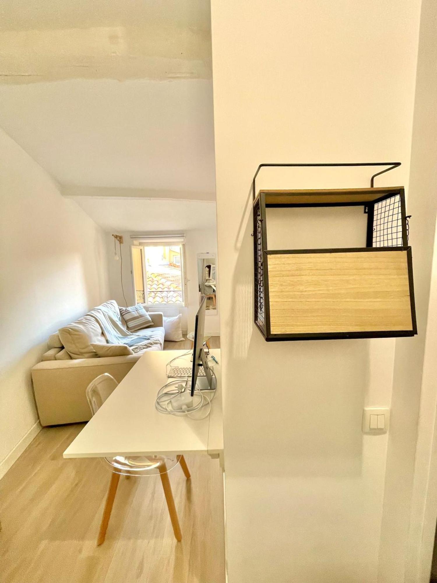 "Charmant Studio Moderne" Centre, Proche Plage Mentone Esterno foto